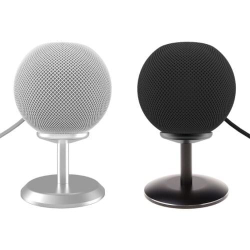 Aluminum Alloy Desktop Mounting Bracket Base Stand Holder for Homepod mini Speaker Accessories L41E