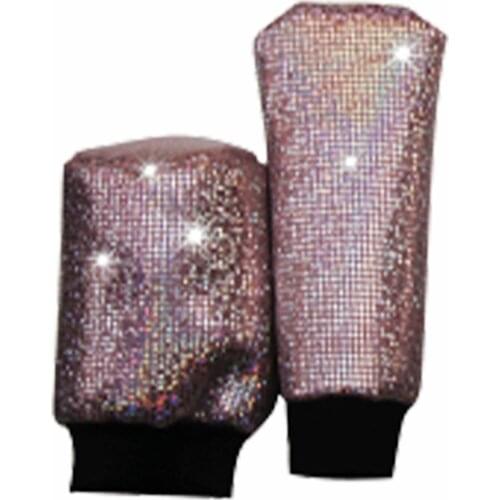 Non Slip Car Gear Shift Collar Set PU Leather Styling Universal Anti Scratch Protective Cover Easy Install Hand Brake Decoration