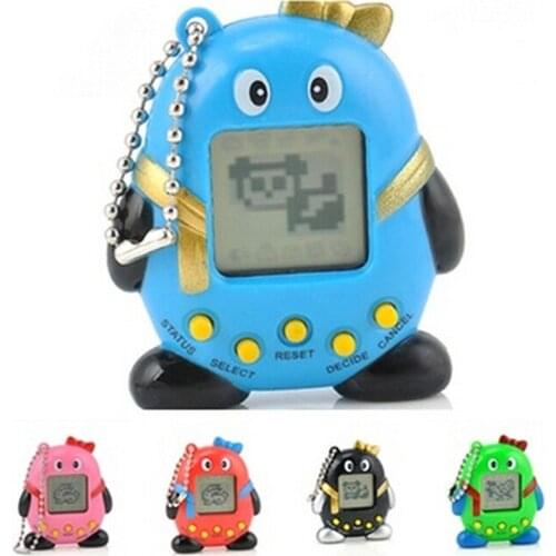 NEW Pets Nostalgic Virtual Pet Cyber Pet Digital Pet Tamagotchi Penguins E-pet Gift Toy Handheld Game Machine
