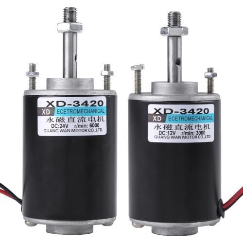 New DC12/24V 30W Permanent Magnet Motor Electric DC Motor CW/CCW For DIY Generator 71x51mm Mayitr