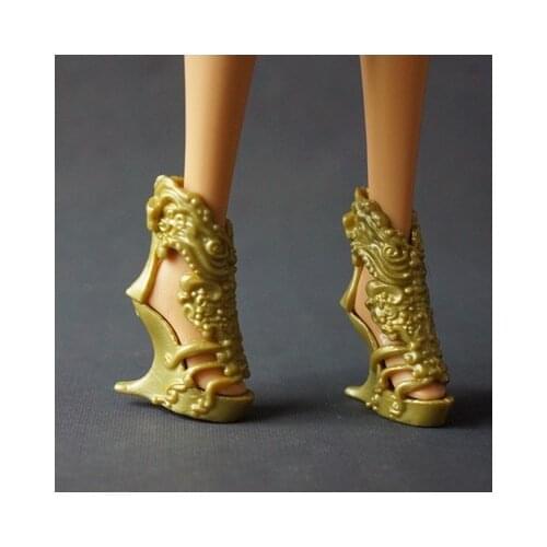 Different styles for choose Casual High heel shoes Flat Boots for your Barbie Doll Fashion Cute Newest BBI00197