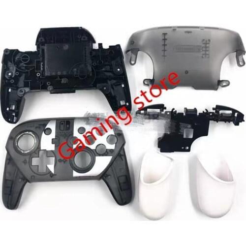 Made in chin NS SWITCH PRO game pad controller handle DIY plastic housing shell case replacement with stand