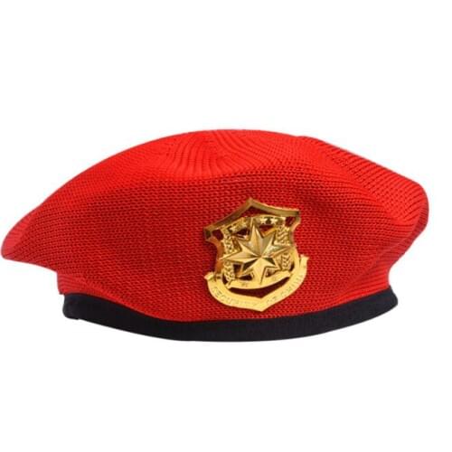 2020 New Knitted Captain Cap for Women Party Cosplay Hat Berets Female Crochet Military Hats Star Flat Cap Casquette Navy Cap