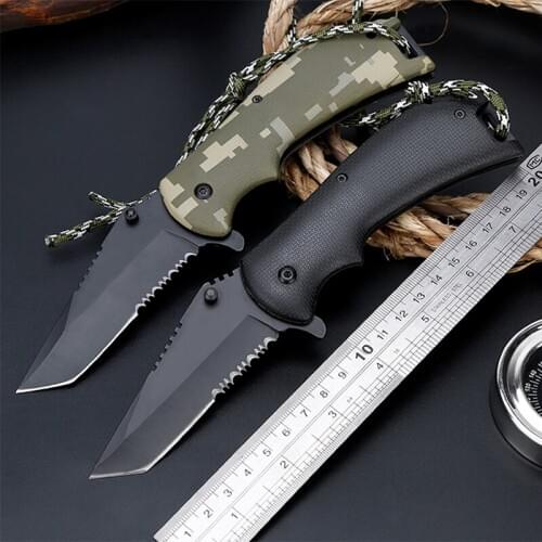 Free shipping The sharp high quality Folding Knife Tactical Pocket Knife Out door survival tools Exquisite gift