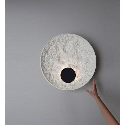 Modern led wood penteadeira mirror light industrial decor bedroom lamp luminaria de parede beside lamp