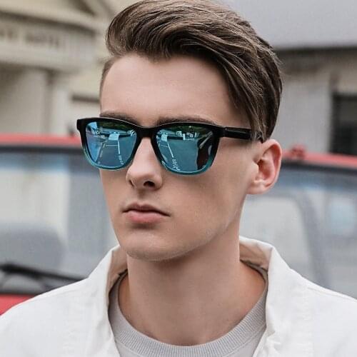 Outdoor Sports Polarized Square Sunglasses for Men and Women, 100% UV Protection Driving Glasses