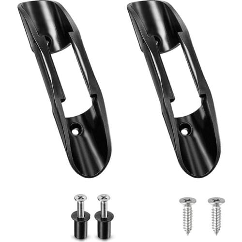 2Pcs Marine Kayak Paddle Clip Holder Paddle Oars Keeper Deck Mount Fishing Accessories - Strong & Durable