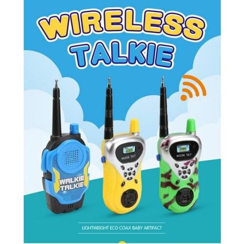 2PCS Remote wireless call electric walkie-talkie Outdoor Toys