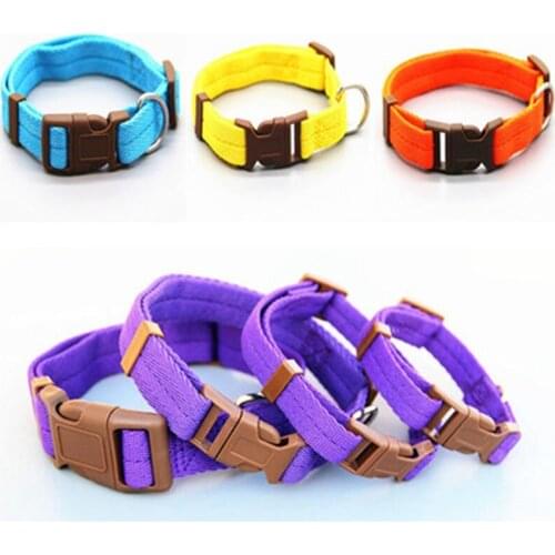 20pcs/lot Pet traction rope dog collar walking dog rope dog chain small dog adjustable anti strangulation collar