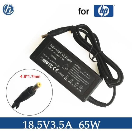 AC Adapter 18.5V 3.5A 65w Laptop Charger For HP Mini 311-1000 311-1000ca Pavilion DV8000 ZE2000 Presario 510 515 610 C700