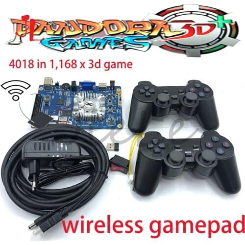 3D WIFI Pandora Game 4018 in 1 Arcade Machine with 168 x 3D Games with WIFI Dowanland More Games
