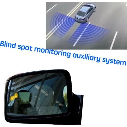 Car BSD BSM BSA Blind Area Spot Warning Drive Mirror Rear Radar Detection System For KIA Sportage KM 2007~2013
