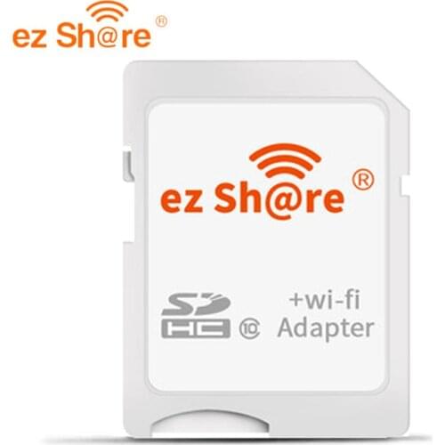 Ez Share wifi Sd Card Adapter class10 sdhc Wireless for Micro Sd Memory Card reader flash available for canon/nikon/sony DSLR