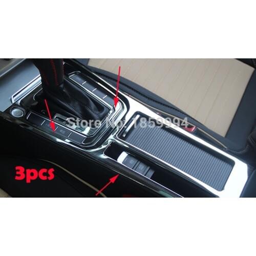 For 2017-2021 VW Passat B8 Variant Arteon LHD front Water Cup Holder Panel cover trim frame matte