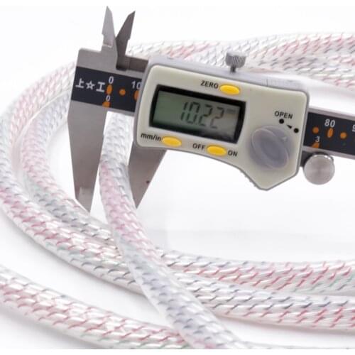 Hi End Audio 5N OFC Silver plated Power Cord US Amplifier CD Player power cord for DIY power cable