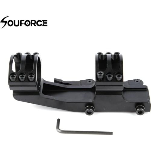 Scope Ring 30mm/25.4 mm 3 Screws with Quick Release Adjustable Scope Mount Gun Accessories Fit Weaver/Scope/Rail for Hunting