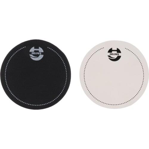 Single Step Bass Drum Head Pad Impact Patch Drumhead Protector for Percussion Instrument Parts Drums Accessories
