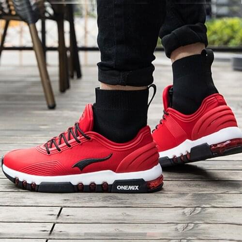 ONEMIX High Top Running Shoes For Men Women Running Shoes Shock Cushion Sneakers Sports Trainers Fitness Gym Athletic Sneakers