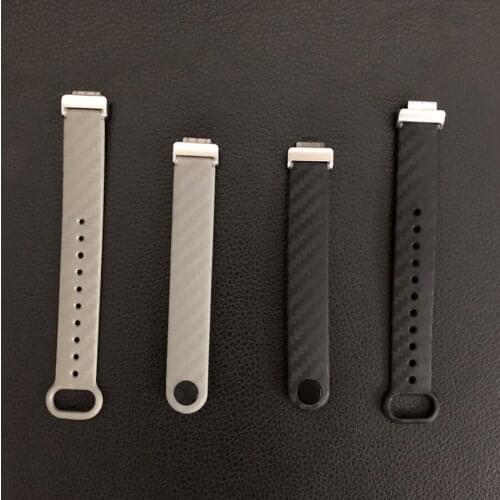 Carbon Fiber Wristband Strap Bracelet for Fitbit Inspire Band Replacement Watch Band Wrist Strap for Fitbit Inspire Hr