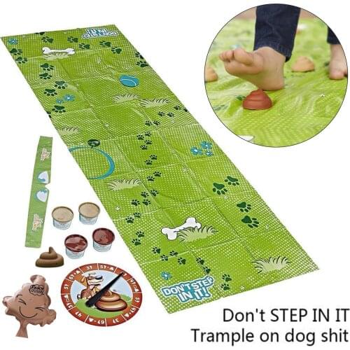 Step On Shit Tricky To Luck Fun Parent-child Interactive Game Props Spoof Blindfolded Childrens Toys