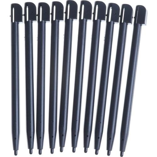 10pcs/lot Black Plastic Touch Screen Stylus Pen Tablet Pen For 3DS XL LL Stylus