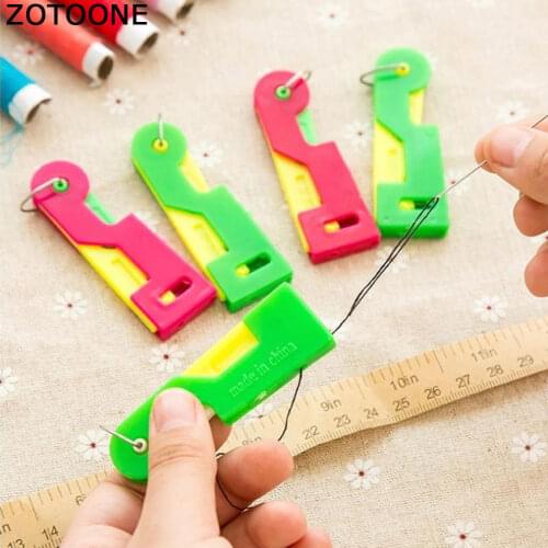 1pcs Threader Best Convenient Elderly Use Automatic Easy Fine Sewing Machine Needle Devices Threader Thread Hand Sewing Tools G