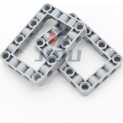 High-Tech Parts Modified Frame Thick 5x7 Open Liftarm 64179 Race Car Plane Model EV3 Set Bulk Accessory MOC Building Blocks Toys