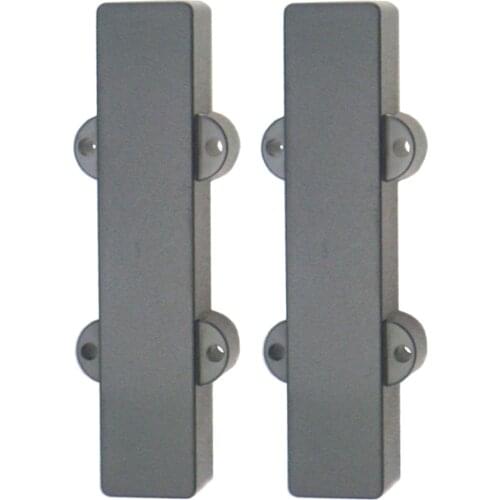 Tooyful 2Pcs Closed Pickup Cover 91mm 94mm for Jazz Bass JB Guitar 4 Strings Guitar