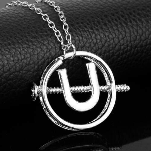 2018 Newest Ghostbusters Holtzmanns Screw U Necklace Pendant Cosplay & Halloween Costume the Punk Necklace for Women