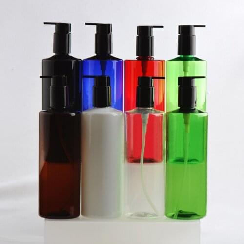 500ml High Quality Lotion Pump Bottles Black White Cosmetic Container Liquid Soap Dispenser Refillable Shampoo Shower Gel Bottle