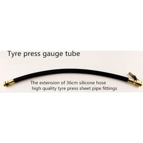 Free shipping Car Tires Tire Pressure Gauges Accessories Pneumatic Fillers Air Pressure Gauge Air Nozzle Couplings Table Tube