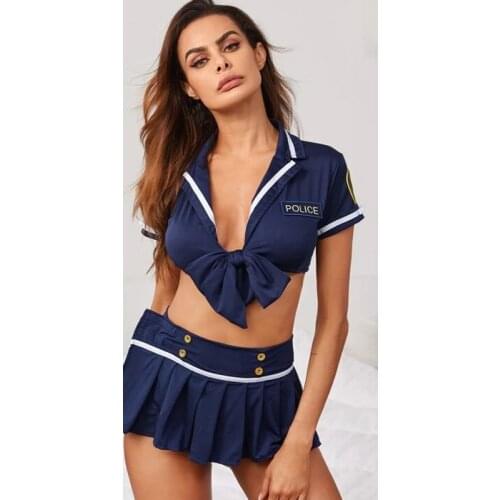 Pleated Skirt Cosplay Youth Student Sexy Lingerie Uniforms Erotic Sex Costumes Women Sexy Underwear Nightwear Role Play