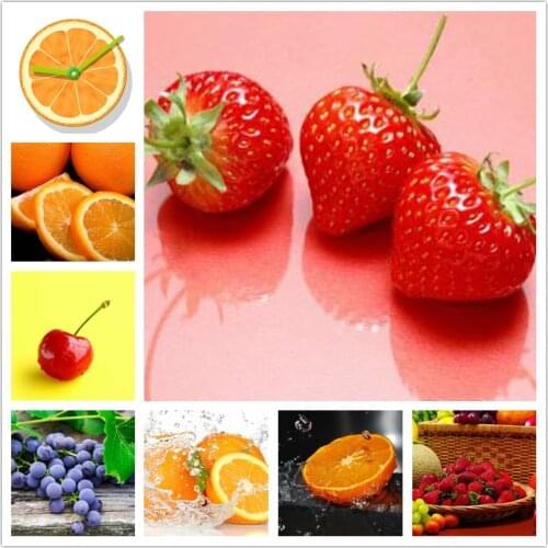 Banana Apple 5d Diy Stone Painting Full Square Diamond Mosaic Diamond Fruit Daimond Embroidered Lace Painting