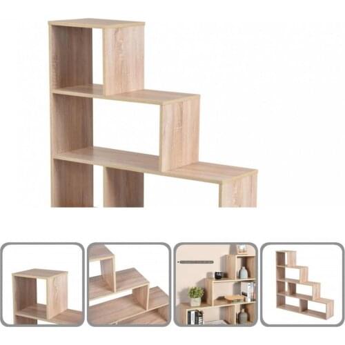Storage Bookcase Compact Display Stand Large Storage Spacious Fashion Wood 6 Cube Large Storage Spacious Storage Shelves