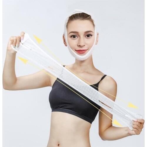 Facial Slimming Face V-Fit Lift Up Belt Face Shaper Skin Care Belt Thin Neck Mask Sleeping Face-Lift Reduce Double Chin Bandage