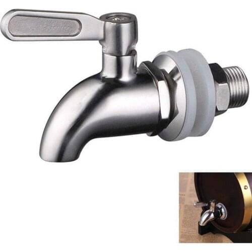 Stainless Steel Wine Barrel Faucet Tap for Beverage Juice Hot Water Bucket Ball Valve Wine Jar