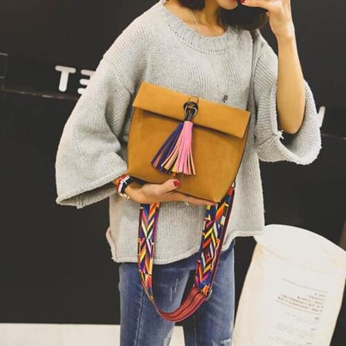 New Women shoulder Bags Tassel Crossbody Bag For Ladies Shoulder Bags Female Designer Handbags Bolsa Feminina Bolsos Muje YL-16