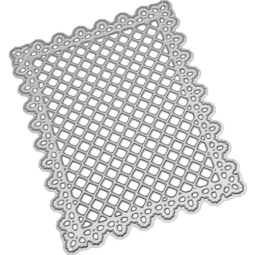 Carbon Steel Lattice Metal Cutting Dies Stencil DIY Scrapbooking Album Stamp Paper Card Embossing Crafts Decor