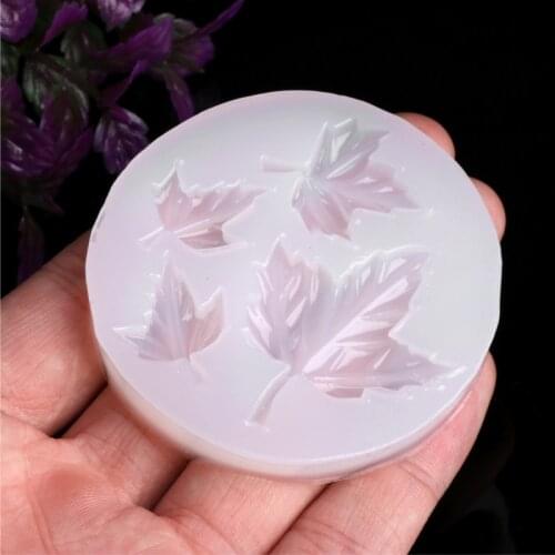 Maple Leaf DIY Silicone Mold Craft Mould Resin Necklace Jewelry Pendant Making
