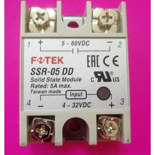 SSR-05DD SSR-10DD SSR-25DD SSR-50DD SSR-75DD SSR-25DD-H New Original FOTEK Solid State Relay