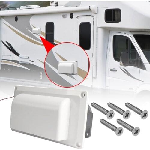 RV Exhaust Fan Caravan Side Air Vent Ventilation 12V 25W For Camper Trailer Boat Marine Yacht