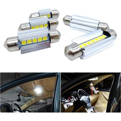 2x C5W LED CANBUS Bulb Festoon C5W Trunk Dome Map Bulb Light Car Interior Lights For Lada Grant FL 4x4 Niva Xray Kalina Priora