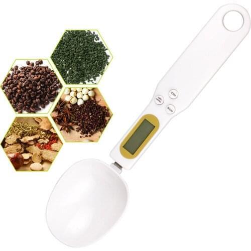 500g/0.1g Electronic LCD Display Mini Kitchen Spoon Weight Scale