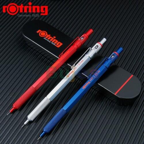 Rotring 600 Series Automatic Pencil,Japanese All Metal Rod 0.5/0.7mm Drawing Pencil,Professional Drawing Pencil Gift Box Set