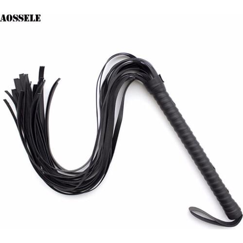 Fetish Bondage Leather Sex Whip Flogger BDSM Adult Games Sex Toys For Couples Sexy Spanking Paddle SM Slave BDSM Flirting Toy