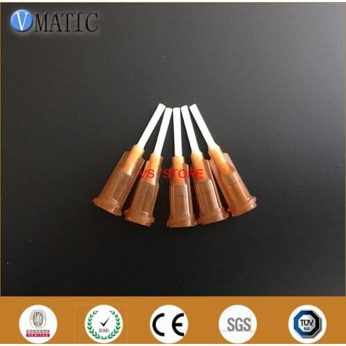 Free Shipping Quality 100Pcs 15G 1/2'' Inch Pp Flexible Dispensing Needle Tip Dispenser Needle