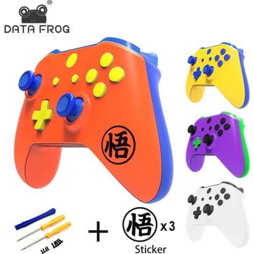 Case For Microsoft Xbox One Slim Wireless Controller Custom Matte Shell Replacement Full Case With Buttons Kit For Xbox one Slim