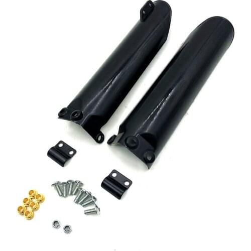 Black Pit Dirt Bike Front Fork Absorber PP Cover Fork Protector Protection Guard Wrap 140cc 160cc PIT BIKE