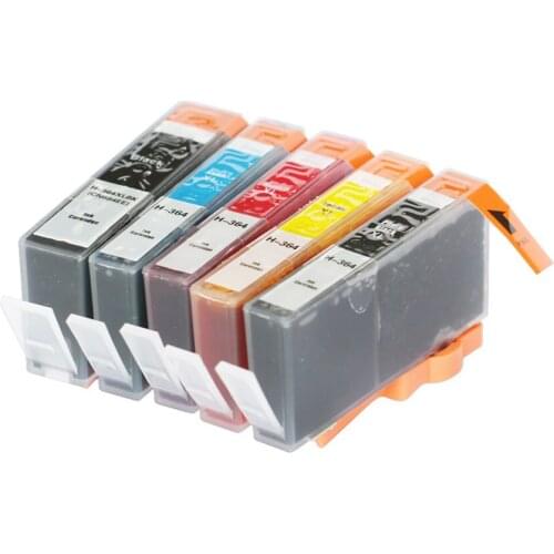 UP 10 PCS compatible ink cartridge 364 XL C5324/C5380/D5460/C6324/C6380/7510/7520/B8550;C309a/n/g;C310a/C410b/C510a