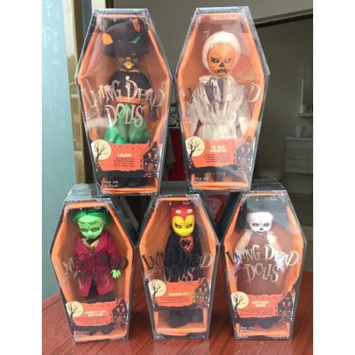 Halloween Ernest Lee Rotten Nicholas Butcher Boop Ye Ole Wraith Salem 25CM Action Figure Toys Mezco Living Dead Dolls Series 32